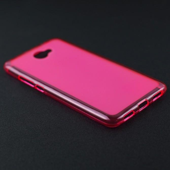 Чехол Silicone Case для Huawei Y7 Pink-2