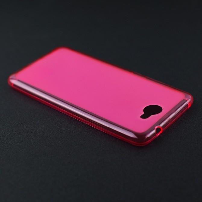 Чехол Silicone Case для Huawei Y7 Pink-3