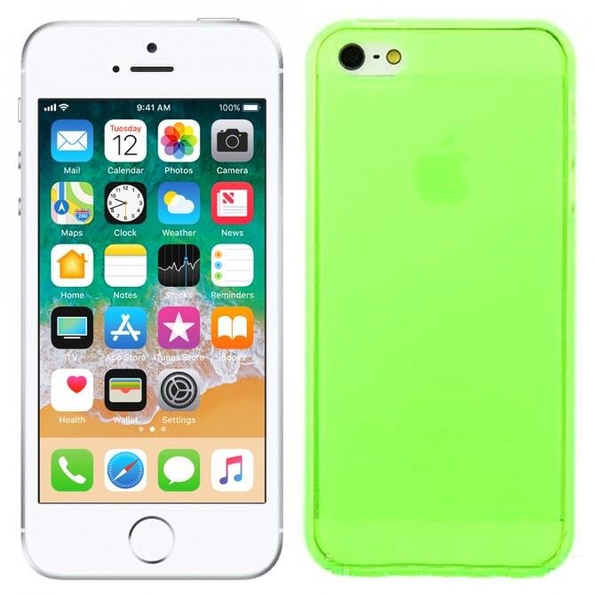 Чохол Silicone Case для iPhone 5 Зелений