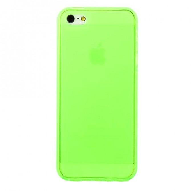 Чохол Silicone Case для iPhone 5 Зелений-1