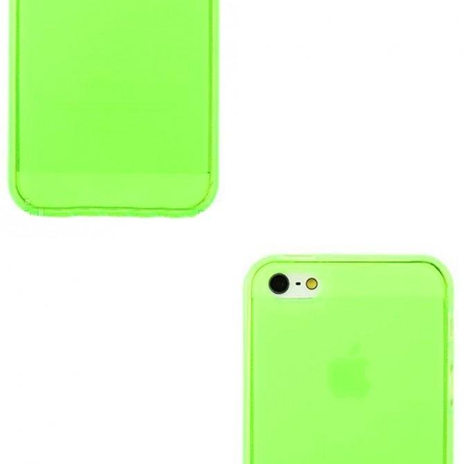 Чохол Silicone Case для iPhone 5 Зелений-2