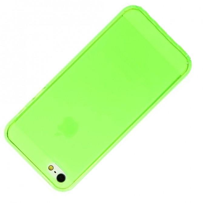 Чохол Silicone Case для iPhone 5 Зелений-3
