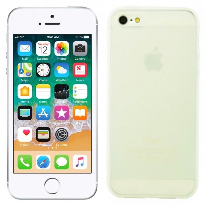 Чохол Silicone Case для iPhone 5 Білий