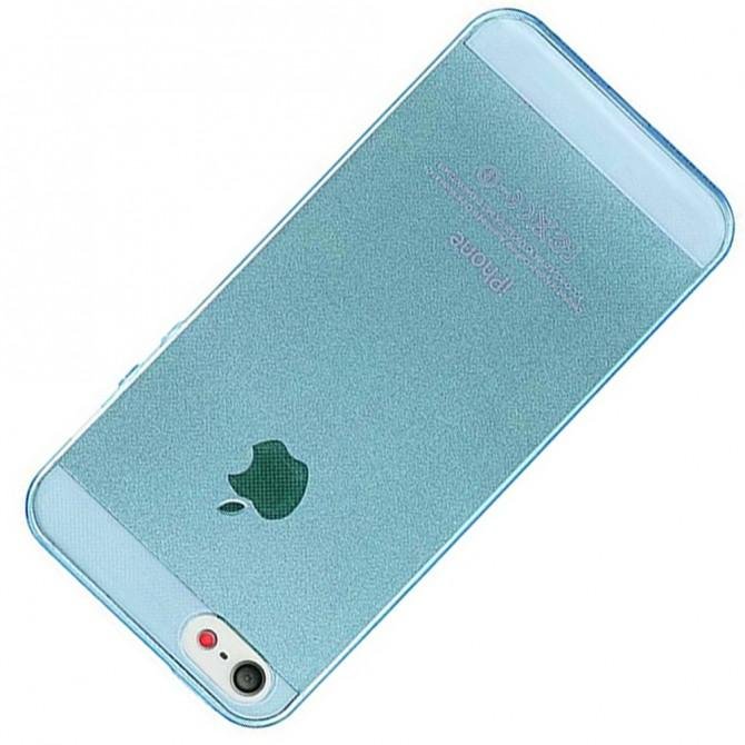 Чохол Silicone Case для iPhone 5C Синій-3
