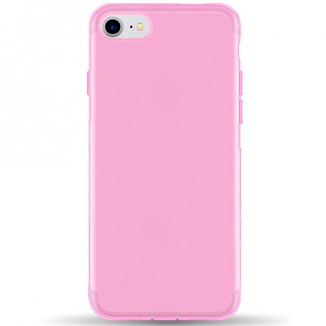 Чохол Silicone Case для iPhone 5C Рожевий-1