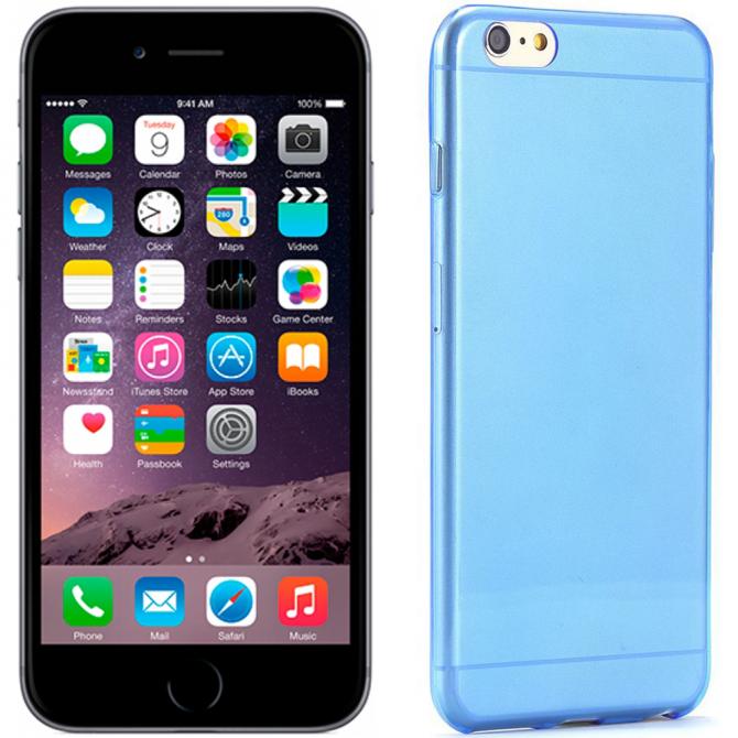 Чохол Silicone Case для iPhone 6 Синій