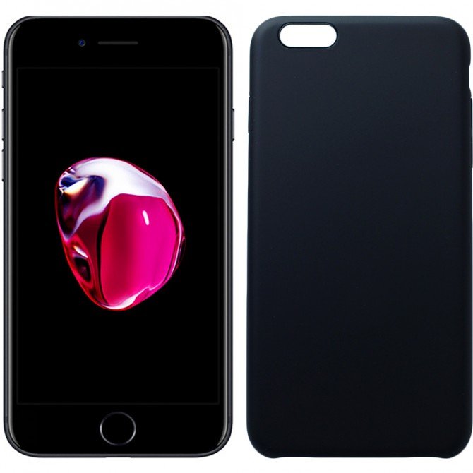 Чохол Silicone Case для iPhone 6 Plus Чорний