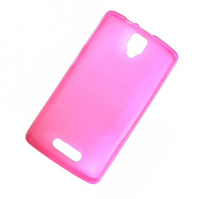 Чохол Silicone Case для Lenovo A1000 Рожевий-2