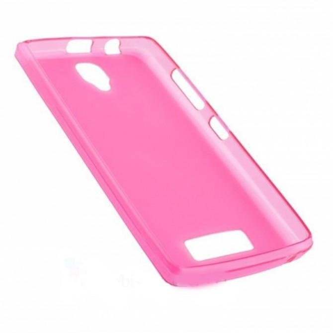 Чехол Silicone Case для Lenovo A2010 Pink-1