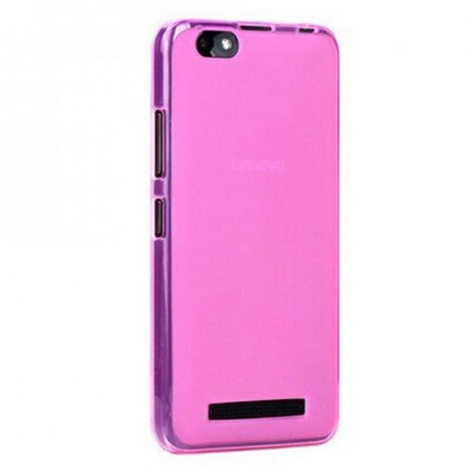 Чохол Silicone Case для Lenovo A2020 (Vibe C) Рожевий