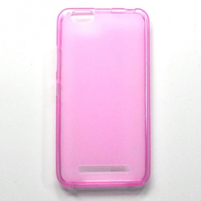 Чохол Silicone Case для Lenovo A2020 (Vibe C) Рожевий-1