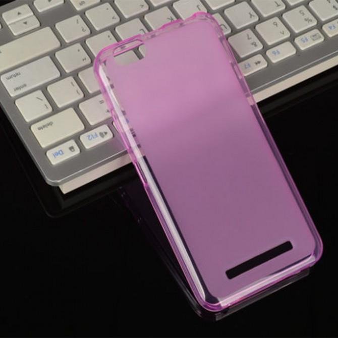 Чохол Silicone Case для Lenovo A2020 (Vibe C) Рожевий-2