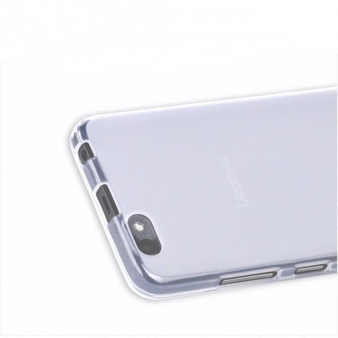 Чохол cиліконовий для Lenovo A2020 (Vibe C) Білий-1