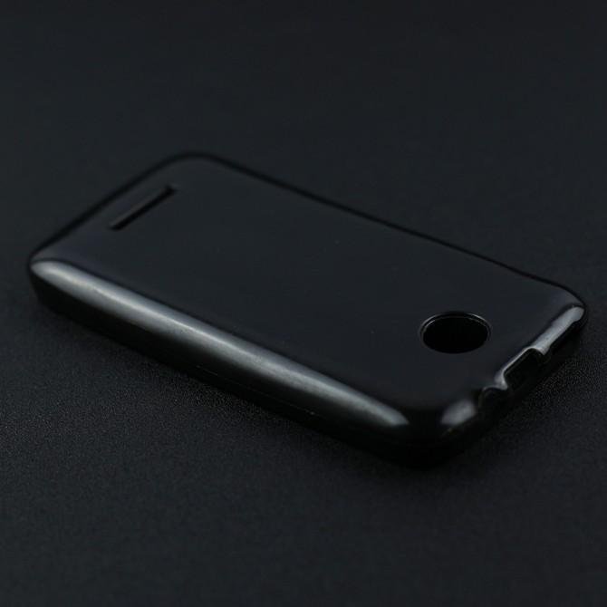 Чохол Silicone Case для Lenovo A390/376 Чорний-2