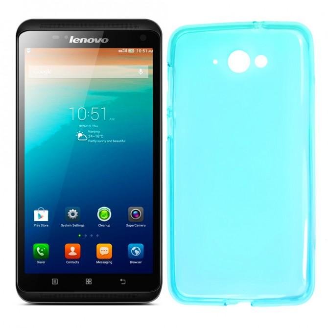 Чехол Silicone Case для Lenovo S930 Blue