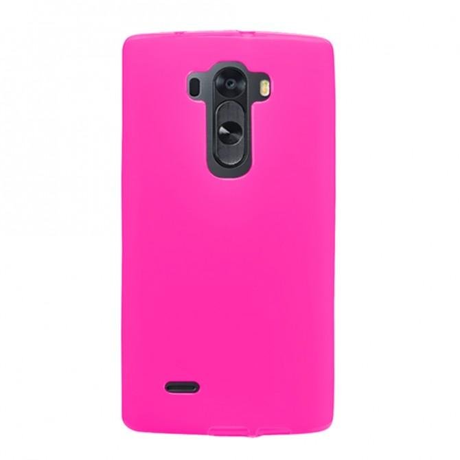 Чехол Silicone Case для LG G Flex 2/H955/H950 Pink-2
