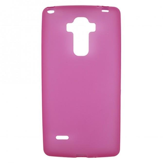 Чехол Silicone Case для LG G4 Stylus/H630 Pink-1