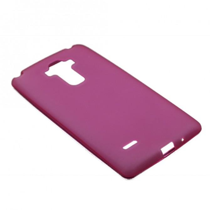 Чехол Silicone Case для LG G4 Stylus/H630 Pink-4