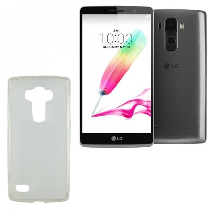 Чехол Silicone Case для LG G4 Stylus/H630 White-2