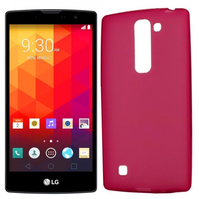 Чохол Silicone Case для LG G4c/Magna Рожевий