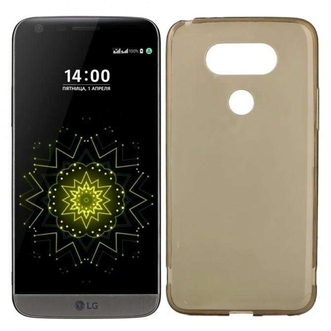 Чехол Silicone Case для LG G5 Чёрный