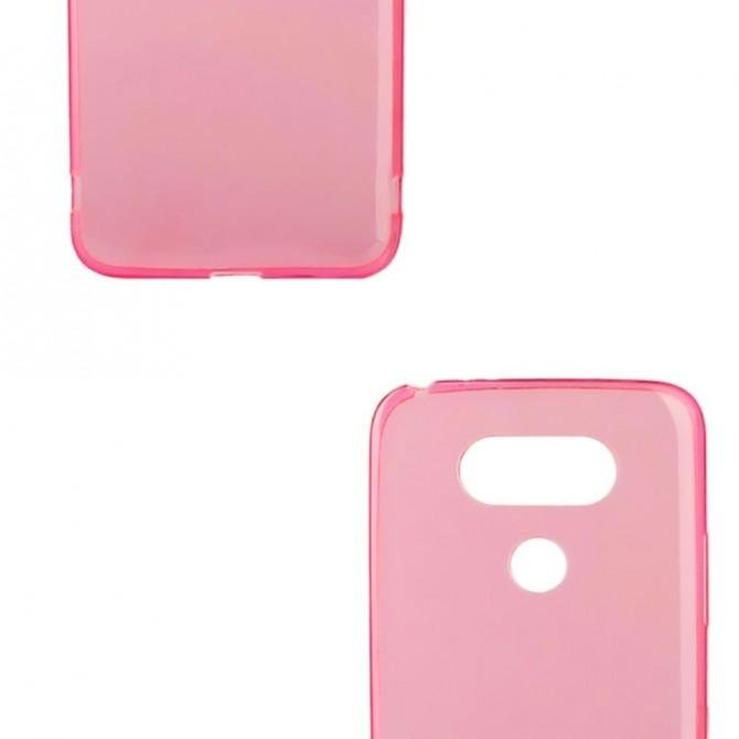 Чехол Silicone Case для LG G5 Pink-3