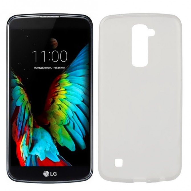 Чехол Silicone Case для LG K10/K430DS White