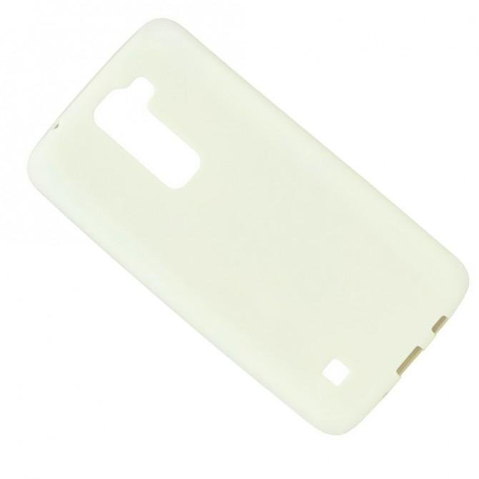 Чехол Silicone Case для LG K7/X210 White-2
