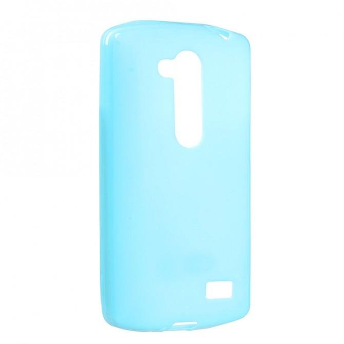 Чехол Silicone Case для LG L FINO/D295 Blue-1