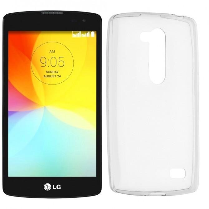 Чохол Silicone Case для LG L FINO/D295 Білий