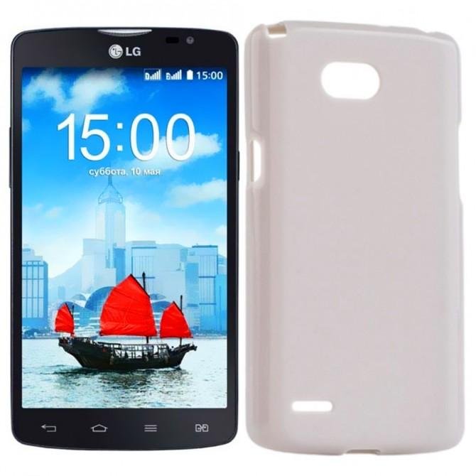 Чохол Silicone Case для LG L80/D380 Білий