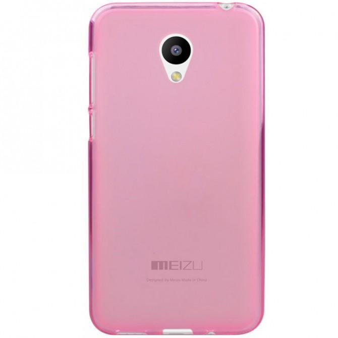 Чохол Silicone Case для Meizu M3 Рожевий-1