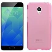 Чехол Silicone Case для Meizu M5 Pink