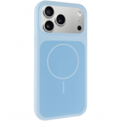 Накладка Liquid Magnetic для iPhone 17 Pro Max Light Blue