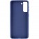 Чехол накладка Original Soft Case Samsung G990 Galaxy S21 FE Синий FULL