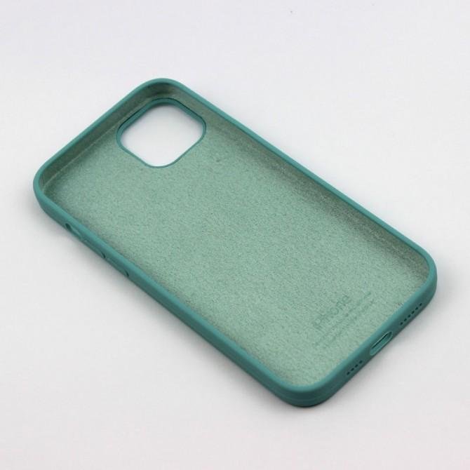 Оригинальный силиконовый чехол для iPhone 14 Plus Ice Sea Blue FULL-2