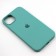 Оригінальний силіконовий чохол для iPhone 14 Plus Ice Sea Blue FULL