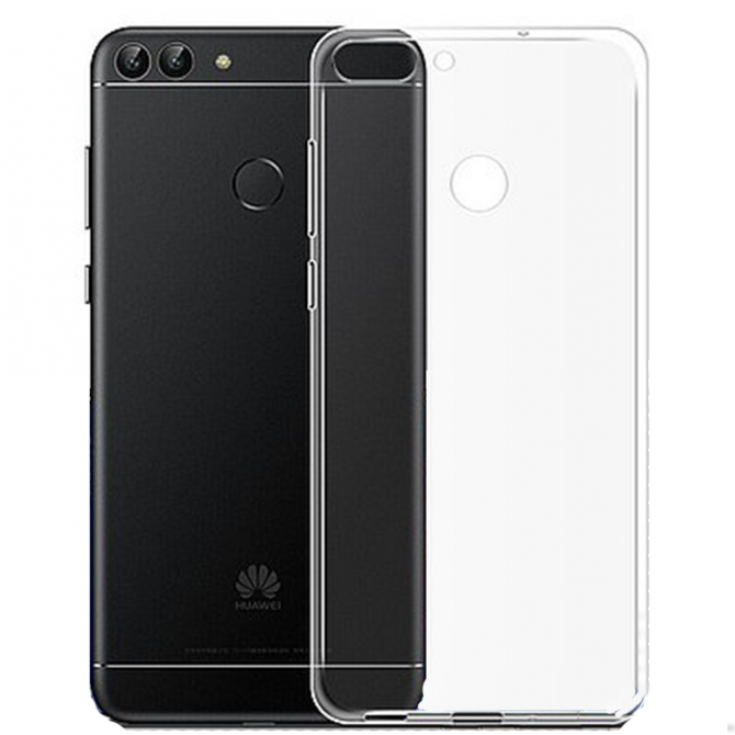 Чехол Silicone Case для Huawei P Smart White