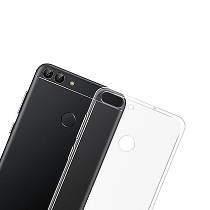 Чехол Silicone Case для Huawei P Smart White-2