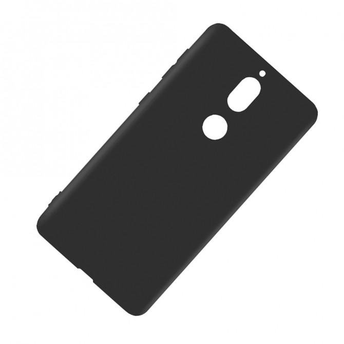 Чехол Silicone Case для Nokia 7 Чёрный-2