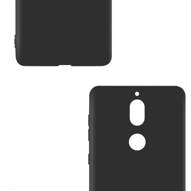 Чехол Silicone Case для Nokia 7 Чёрный-3