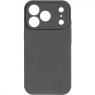 Силиконовый чехол для iPhone 17 Pro Dark Grey FULL (NO LOGO)