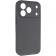 Силиконовый чехол для iPhone 17 Pro Dark Grey FULL (NO LOGO)