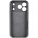 Силиконовый чехол для iPhone 17 Pro Dark Grey FULL (NO LOGO)