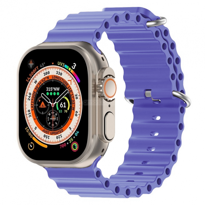 Ремінець для Apple Watch 42/44/45/49mm Ocean Band Elegant Purple-1