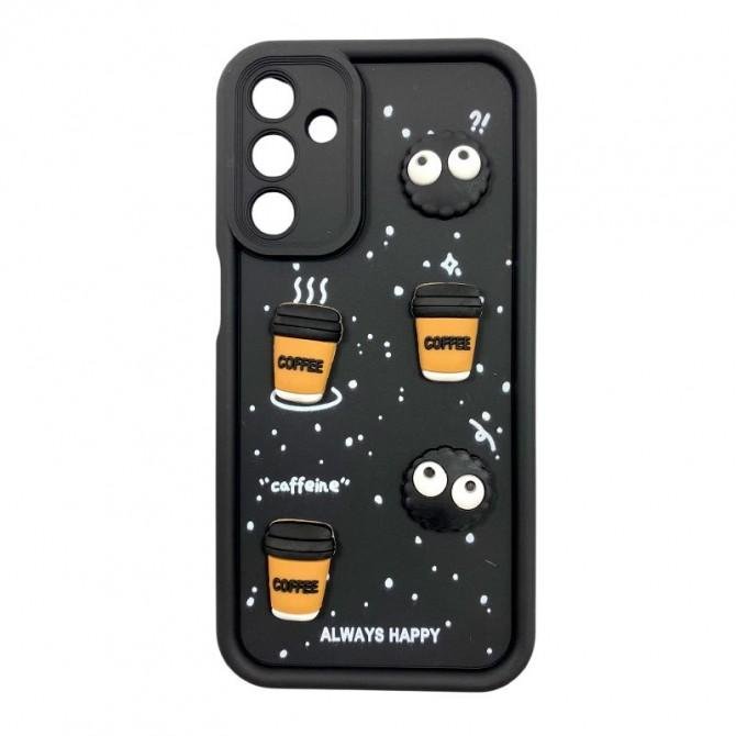 Чехол TPU Toys Case для Samsung Galaxy A36 5G (Black / Always Happy)