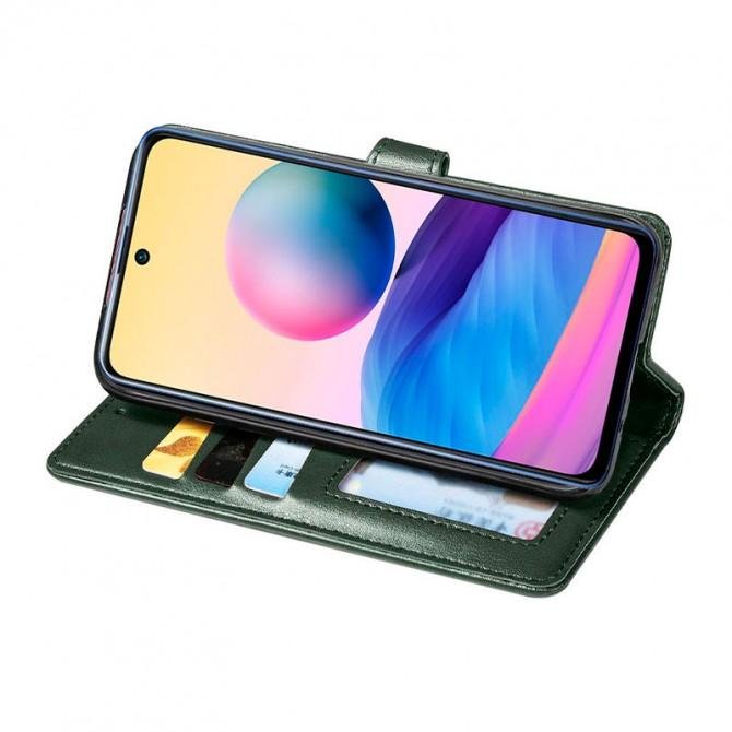 Чехол-книжка GETMAN Gallant for Xiaomi Redmi 12C Green-1