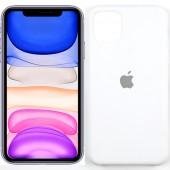 Чохол силiконовий для iPhone 11 Бiлий