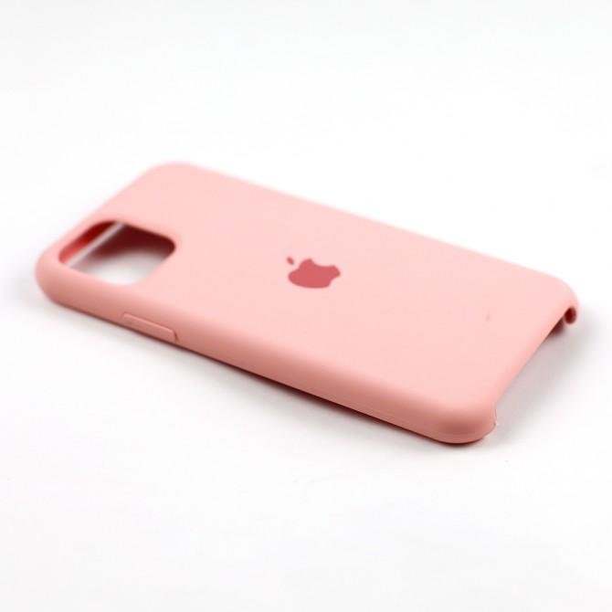 Чехол силиконовый iPhone 11 Светло Розовый-3