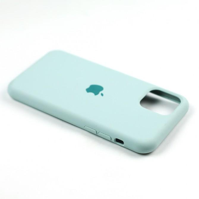 Чехол силиконовый для iPhone 11 Оливковый-2